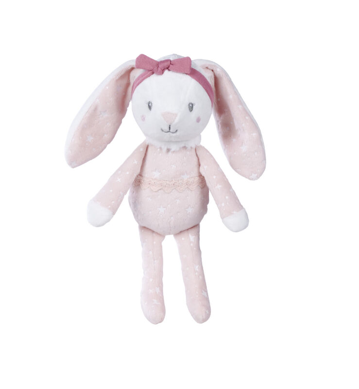  - boone glow peluche lapin rose 25 cm 